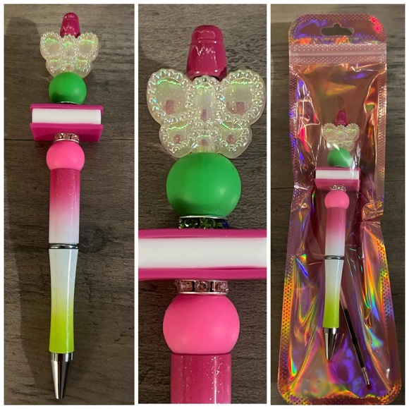 Handmade Other - Teacher beaded focal pen